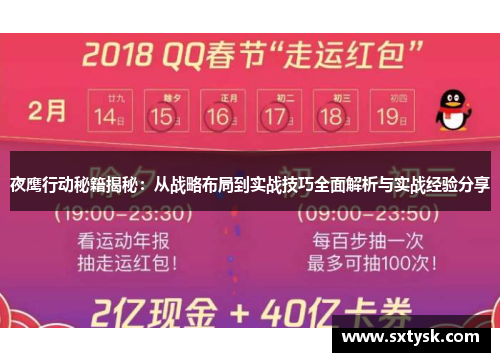 夜鹰行动秘籍揭秘：从战略布局到实战技巧全面解析与实战经验分享